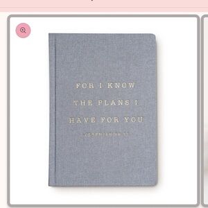 & Other Stories Gray Journal with Gold Text